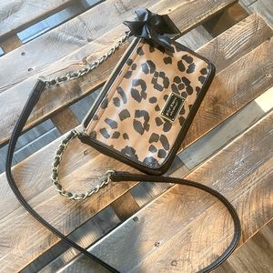 Betsey Johnson Leopard Crossbody Bag